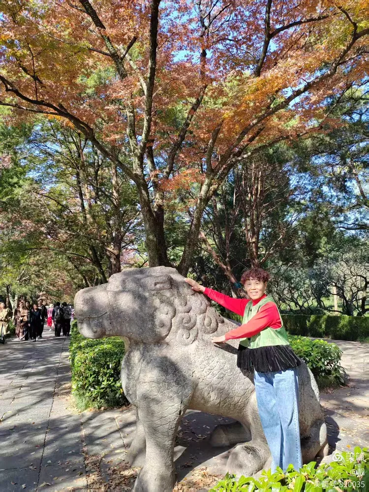 秋游钟山风景名胜区